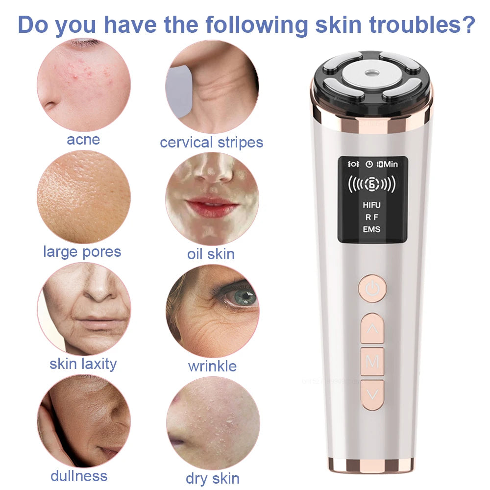 Masajeadora facial de la piel para el antienvejecimiento